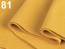Textillux.sk - produkt Bavlnený elastický úplet 16x80cm  - 81 (393) šafránová svetlá