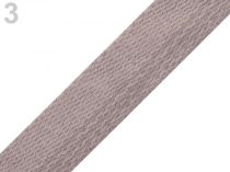Textillux.sk - produkt Bavlnený popruh šírka 25 mm - 3 pudrová tmavá