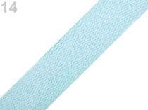 Textillux.sk - produkt Bavlnený popruh šírka 25 mm - 14 modrá ľadová