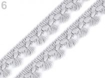 Textillux.sk - produkt Bavlnený prámik / strapce šírka 14 mm - 6 (3019) šedá najsvetlejšia