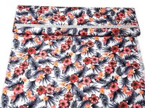 Textillux.sk - produkt Bavlnený satén matný kvet Hawai 150 cm
