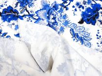 Textillux.sk - produkt Bavlnený satén matný zaujímavý kvet 150 cm
