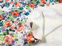 Textillux.sk - produkt Bavlnený satén ružičky a kvety 150 cm