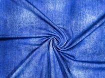 Textillux.sk - produkt Bavlnený úplet imitácia rifľoviny 150 cm - 3-1628 imitácia rifľoviny, tmavomodrá