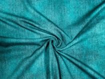 Textillux.sk - produkt Bavlnený úplet imitácia rifľoviny 150 cm - 4- imitácia rifľoviny, zelená