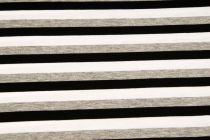 Bavlnený úplet  šedo-čierný pásik 160 cm
