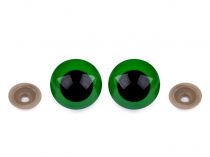 Textillux.sk - produkt Bezpečnostné oči veľké Ø30 mm - 2 zelená