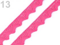 Textillux.sk - produkt Čipka bavlnená šírka  18 mm paličkovaná - 13 ružová