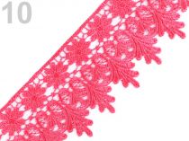 Textillux.sk - produkt Čipka vzdušná šírka  70 mm - 10 ružová korálová