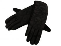 Textillux.sk - produkt Dámske prešívané rukavice - 4 (vel. M) čierna