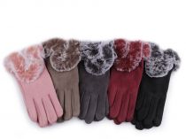 Textillux.sk - produkt Dámske rukavice s umelou kožušinou