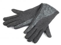 Textillux.sk - produkt Dámske úpletové rukavice s čipkou