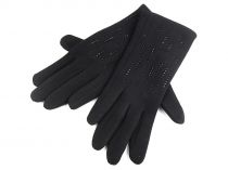 Textillux.sk - produkt Dámske úpletové rukavice s kamienkami