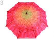Dámsky vystrelovací dáždnik kvet