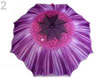 Textillux.sk - produkt Dámsky vystreľovací dáždnik kvet 2. akosť