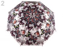 Textillux.sk - produkt Dámsky vystreľovací dáždnik motýle