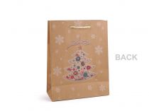Textillux.sk - produkt Darčeková taška vianočná prírodná
