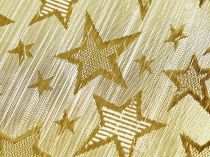 Textillux.sk - produkt Darčekové vianočné vrecúško s lurexom hviezdy 20x30 cm