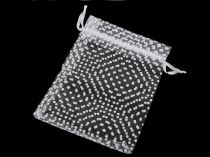 Textillux.sk - produkt Darčekové vrecúško 11x14cm organza s bodkami