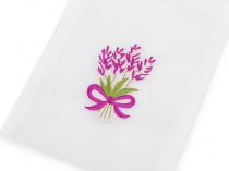 Textillux.sk - produkt Darčekové vrecúško s výšivkou levandule 12x17 cm