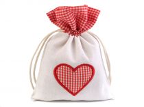 Textillux.sk - produkt Darčekové vrecúško srdce 12,5x17,5 cm