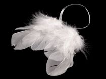 Dekorácia anjelské krídla 8x9 cm