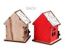 Textillux.sk - produkt Dekorácia drevený domček svietiaci