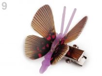 Textillux.sk - produkt Dekorácia motýľ 3D s klipsom - 9 béžová sv.