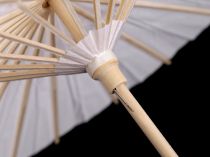 Textillux.sk - produkt Dekorácia papierový dáždnik na domaľovanie Ø30,5 cm