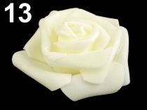 Textillux.sk - produkt Dekorácia ruža Ø6 cm - 13 krémová svetlá