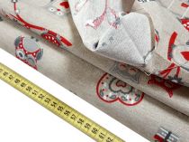 Textillux.sk - produkt Dekoračná látka - sovičky šírka 140 cm