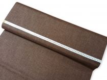 Textillux.sk - produkt Dekoračná látka - Uni melír šírka 140 cm - 14- 507 tmavohnedý melír