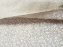 Textillux.sk - produkt Dekoračná látka drobné biele lístočky šírka 140 cm