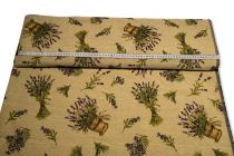 Textillux.sk - produkt Dekoračná látka gobelin levandule  v črepníku 150 cm
