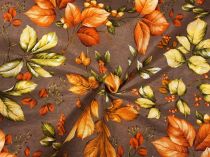 Dekoračná látka jesenné lístie 140 cm