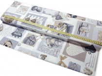 Textillux.sk - produkt Dekoračná látka Love Lavanda šírka 140 cm