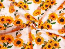 Textillux.sk - produkt Dekoračná látka malá slnečnica beau jardin  150 cm