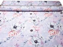Textillux.sk - produkt Dekoračná látka pastelový kvetinový raj 160 cm