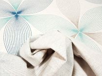 Textillux.sk - produkt Dekoračná látka pavučina v kvete 140 cm