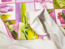 Textillux.sk - produkt Dekoračná látka ružový tulipán - digitálna potlač 140 cm 