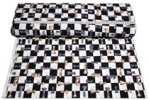 Textillux.sk - produkt Dekoračná látka šachovnica 140 cm