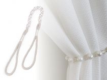 Textillux.sk - produkt Dekoračný úväz / šnúra na závesy perly