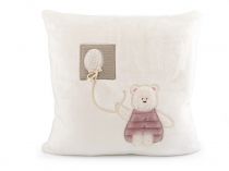 Textillux.sk - produkt Detská obliečka na vankúš fleece 40x40 cm - 2 krémová najsvetl ružová