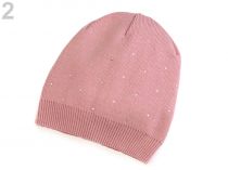 Textillux.sk - produkt Detská pletená čiapka s kamienkami