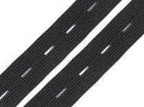Textillux.sk - produkt Dierková gumička šírka 20 mm - čierna