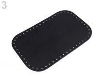 Textillux.sk - produkt Dno na kabelku 18x28 cm - 3 (Nero) čierna