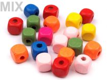 Textillux.sk - produkt Drevené koráliky  kocka 10x10 mm 