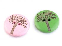 Textillux.sk - produkt Drevený dekoračný gombík strom
