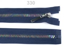 Textillux.sk - produkt Dúhový kostený zips šírka 5 mm dĺžka 40 cm - 330 modrá tmavá