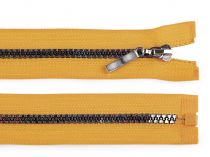 Textillux.sk - produkt Dúhový kostený zips šírka 5 mm dĺžka 40 cm - 123 horčicová